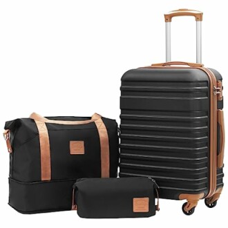 COOLIFE 3-Piece Luggage Set