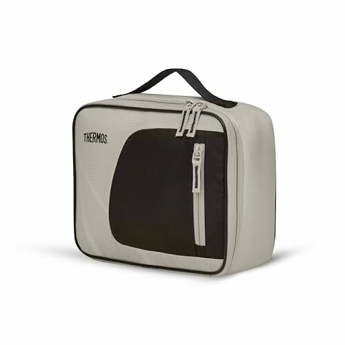 Thermos lunch box with handle and zipper