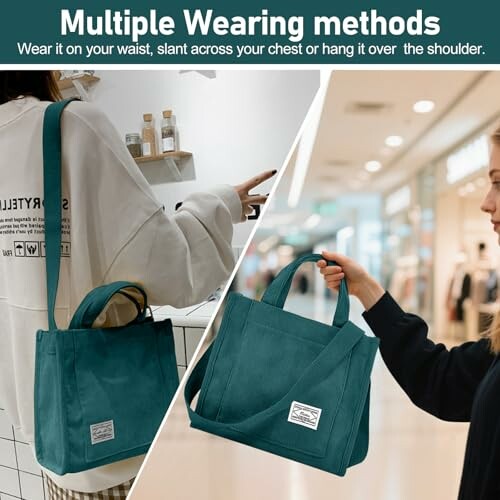 Corduroy Tote Bag